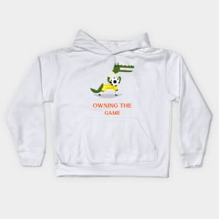 OWNING THE GAME Kids Hoodie